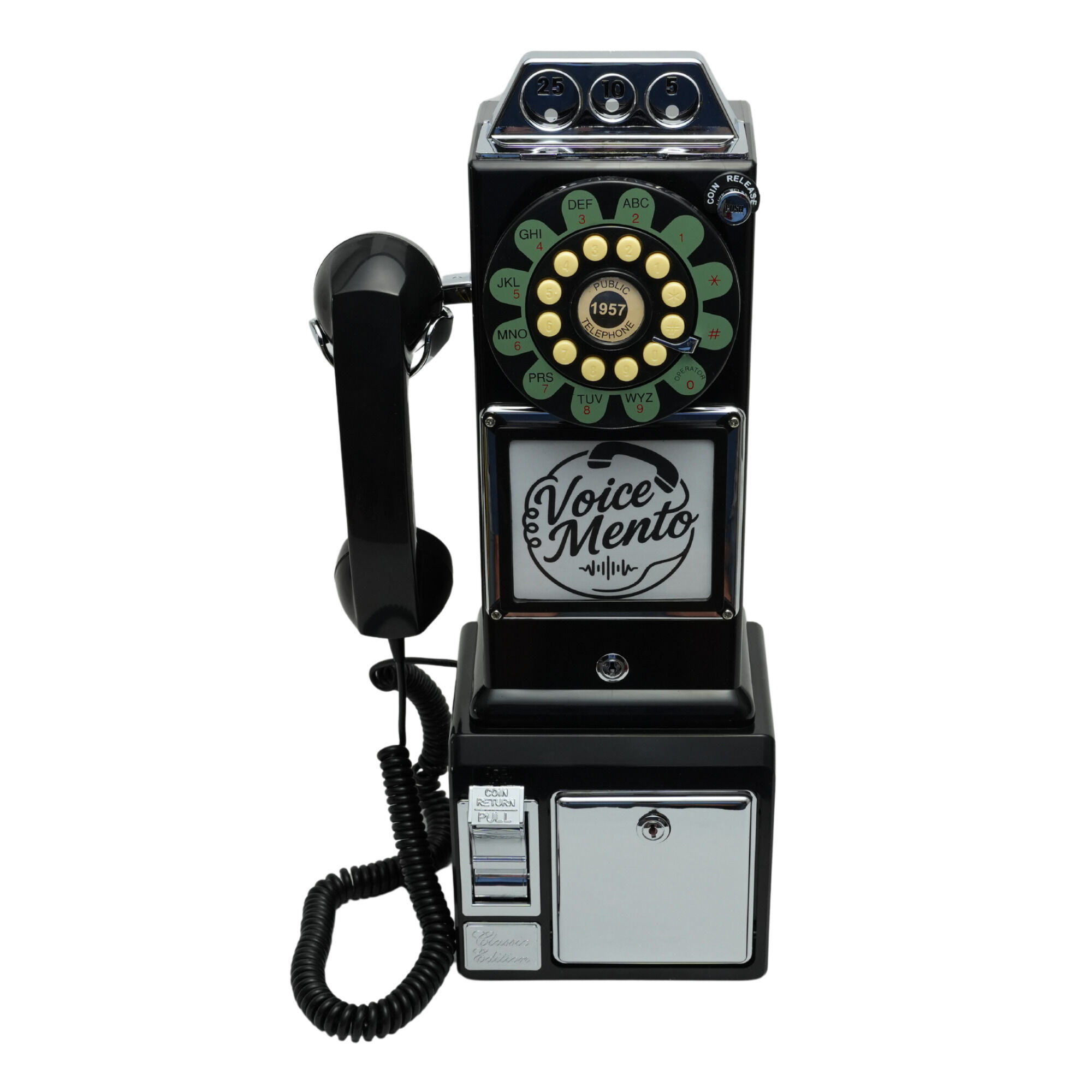 Black VoiceMento payphone audio guestbook