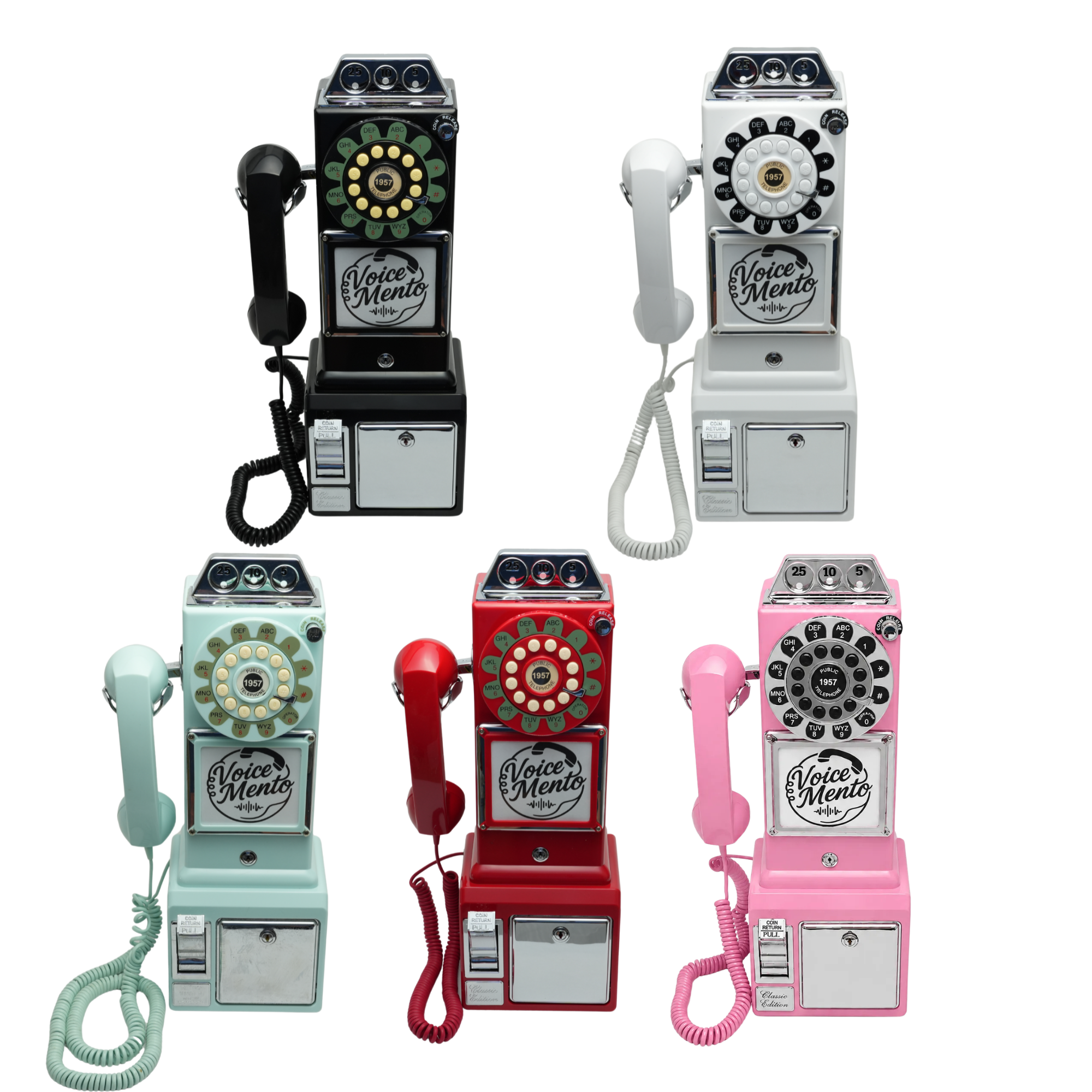 VoiceMento Payphone audio guestbook collection