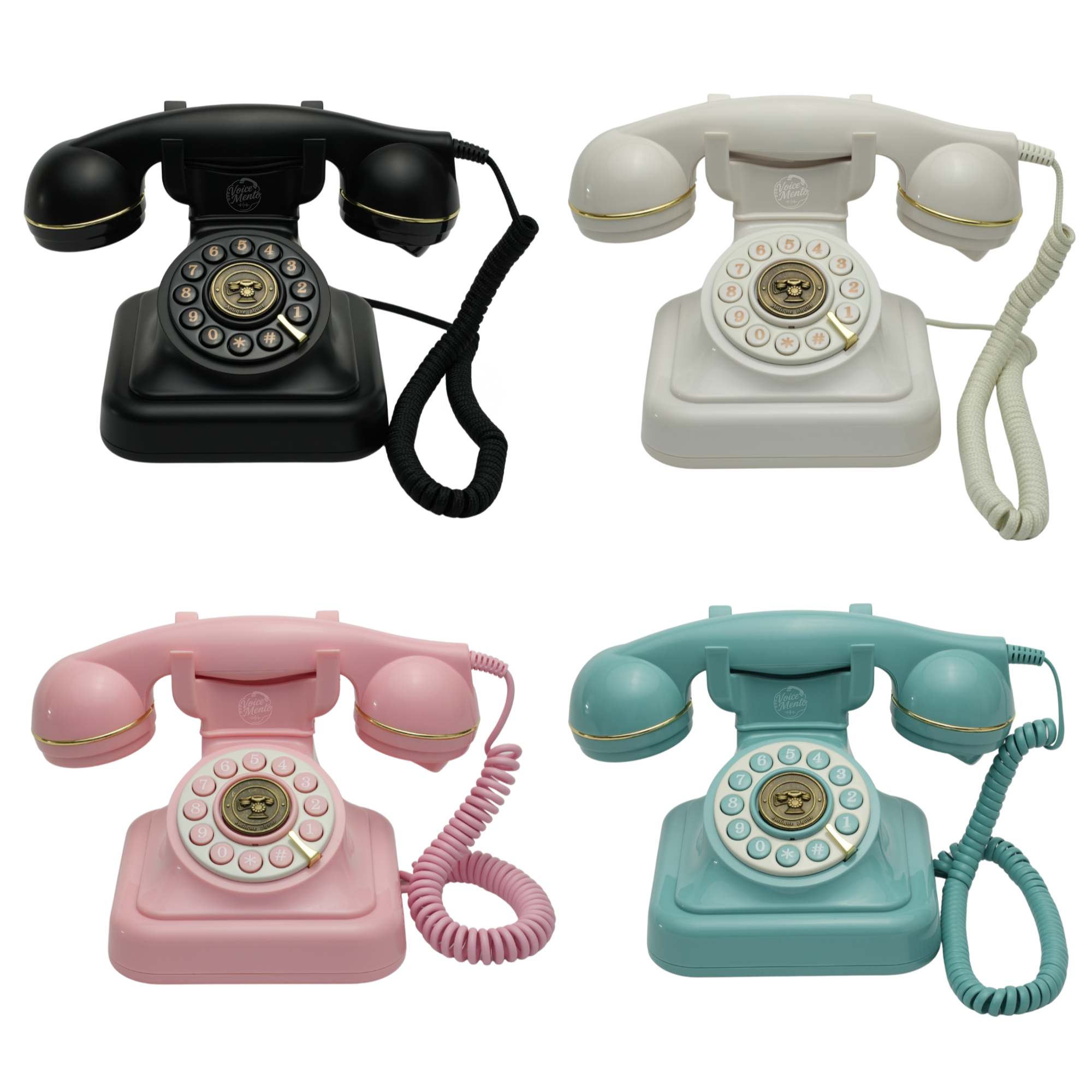 VoiceMento Vintage audio guestbook phone collection